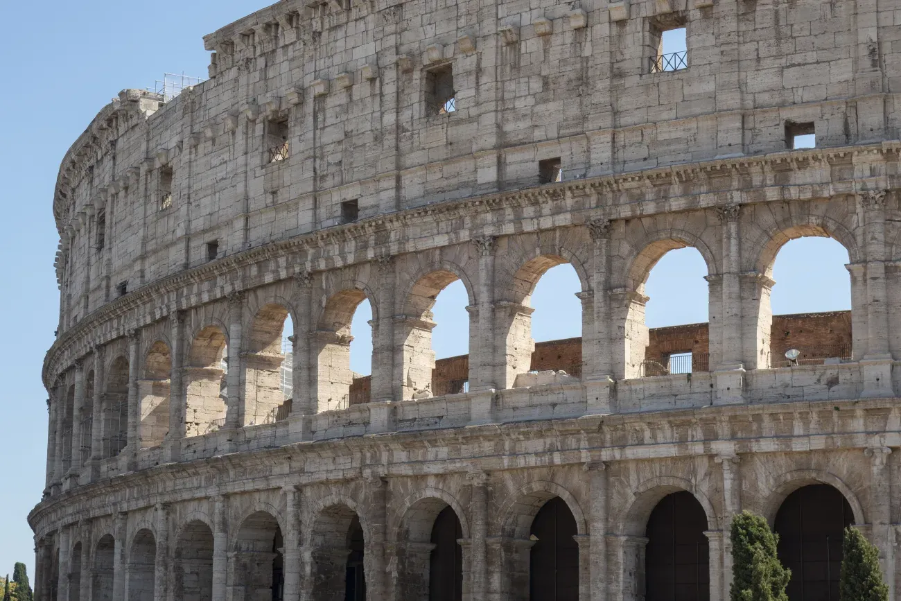 The Colosseum in Rome